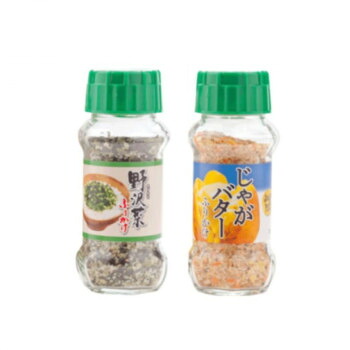 みなり 野沢菜ふりかけ 90g・じゃがバターふりかけ 65g　各15個セット｜ライフ＆ビューティ