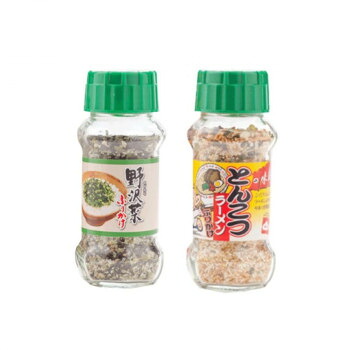 みなり 野沢菜ふりかけ 90g・とんこつラーメンふりかけ 80g 各15個セット|ライフ&ビューティ