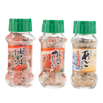みなり 明太子ふりかけ 85g・かにふりかけ 85g・あごふりかけ 85g 各10個セット|ライフ&ビューティ