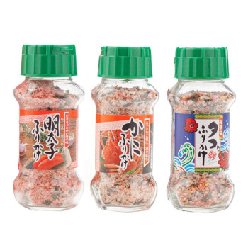 みなり 明太子ふりかけ 85g・かにふりかけ 85g・タコふりかけ 85g 各10個セット|ライフ&ビューティ