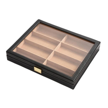 茶谷産業 Elementum(エレメンタム) レザーメガネケース(コレクションケース) 8本用 240-452|ライフ&ビューティ