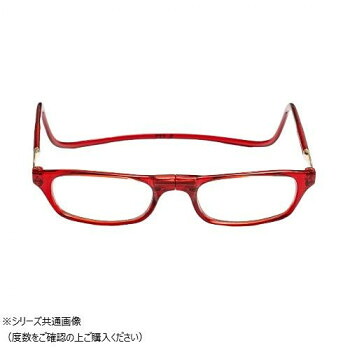 オーケー光学　老眼鏡クリックリーダー レギュラー RE レッド+3.00｜ライフ＆ビューティ
