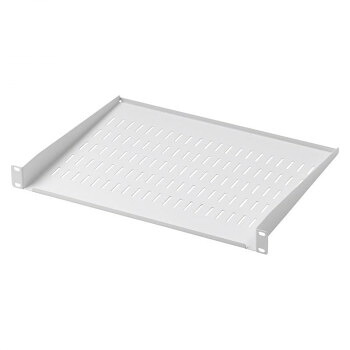 サンワサプライ EIA用スリット付棚板 1U ホワイト CP-NT1UW｜ライフ＆ビューティ