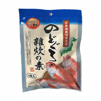 みなり のどぐろ雑炊の素(4食) (6.3g&times;4袋)　30個｜ライフ＆ビューティ