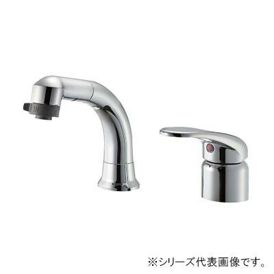 三栄 SANEI U-MIX シングルスプレー混合栓(洗髪用) 寒冷地用 K37110EJK-C-13
