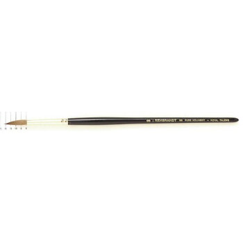 REMBRANDT　レンブラント水彩画筆100　ピュアコリンスキー/ラウンド(ベリーポイント)　T909-100-08(8号)　493807