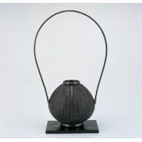竹中銅器　83-13　銅製花瓶　玉形網代｜ライフ＆ビューティ