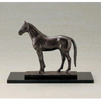 竹中銅器 津田永寿作 置物「和風」 聖馬 37-06|ライフ&ビューティ