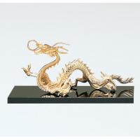 楽天市場】神龍（金） 上昇運にのった竜 銅器 置物 ゴールド アジアン