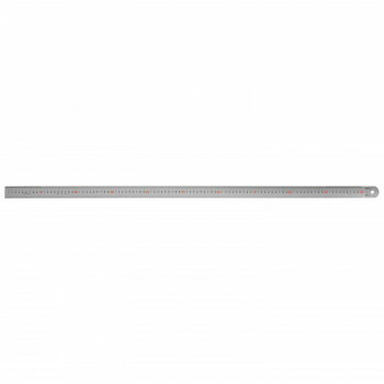 ステンレス・アルミ定規　ヤマヨ　シルバー直尺　100cm　108-0005
