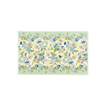 川島織物セルコン ミントン ハドンミニブーケ バスマット 50X80cm FT1233 G グリーン