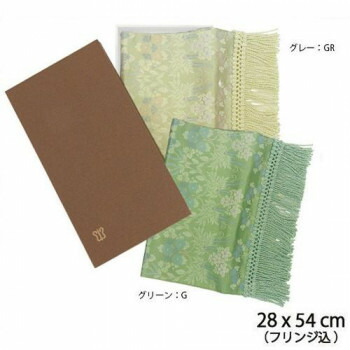 2323円 2021年ファッション福袋 川島織物セルコン 芳文四季草花 ほうぶんしきそうか 織りセンター 28×40cm HP1106 GR グレー
