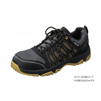 福山ゴム工業　作業靴 CITY HUNTER 100　26.5cm ブラック EE70100
