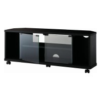TIMEZタイ王国メッツ 瑠璃扉付薄型テレビ受像機台 LPつづき物 32-42V相応う TV-LP1000 インテリア・寝具・収納-テレビ台・ローボード-収納家具