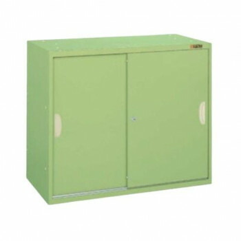 サカエ 工具管理ユニットSK型 引き違い扉タイプ 900×450×750mm グリーン SK-07SN