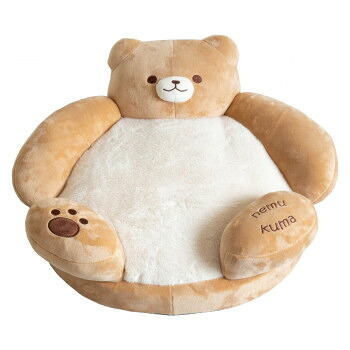 ペット用品 ペット用クッションベッド ねむくまベッド くま BED-KUMA01