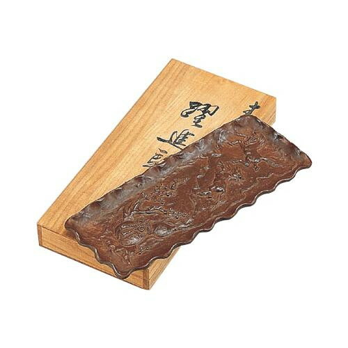 高岡銅器 銅製小物　二上元威作　ペン皿　躍進駒　55-07｜ライフ＆ビューティ