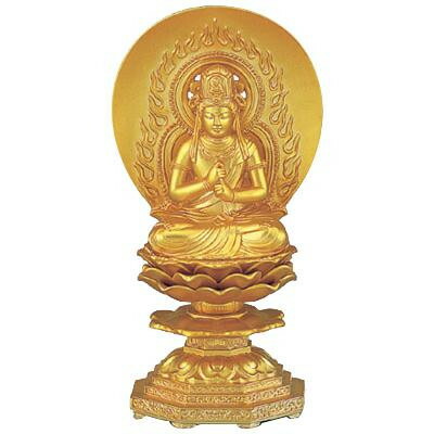 楽天市場】高岡銅器 大日如来像（未入魂） 銅製 作者：村田宏 Takaoka