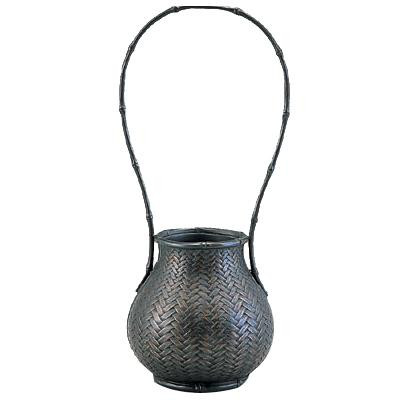 高岡銅器 銅製花瓶　網代　大　98-08｜ライフ＆ビューティ