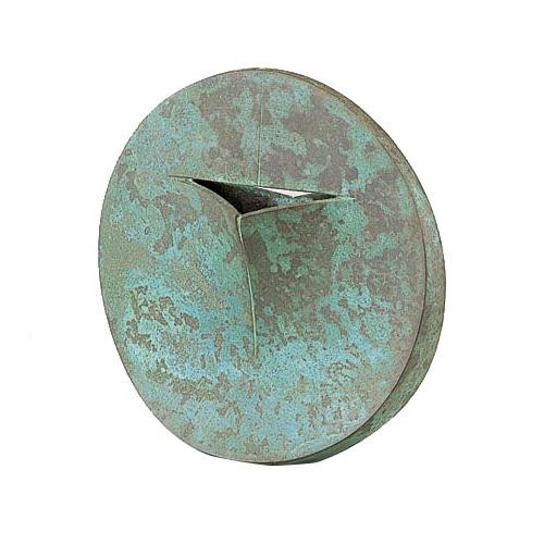 高岡銅器 銅製花瓶　馬場忠寛作　核(かく)　100-01