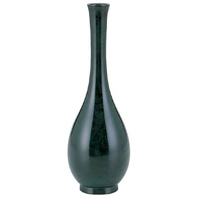 陵丘銅器 銅製花立て 鶴首 7号 青銅色 106-07