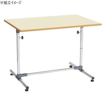 サカエ 軽量セルワーク作業台固定式 ポリエステル天板 900×600×645mm アイボリー CL-9060PMA|ライフ&ビューティ