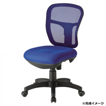 藤沢工業(TOKIO)　オフィスチェア　CF-2M ブルー