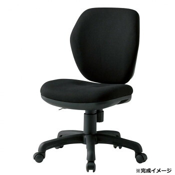 藤沢工業(TOKIO)　オフィスチェア　FST-77 ブラック