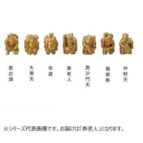 高岡銅器 銅製置物　吉祥　寿老人　45-07