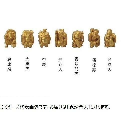 高岡銅器 銅製置物　吉祥　毘沙門天　45-08