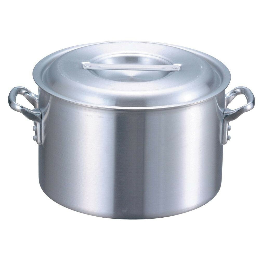 EBM 軽銀 労働者階級料理人 IH 半寸胴鍋(目盛付)30糎 8107000