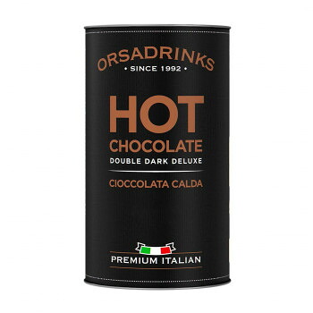 ORSADRINKS オルサドリンクス パウダー ホットチョコレート ダブルダーク 1kg&times;6個 655-201｜ライフ＆ビューティ