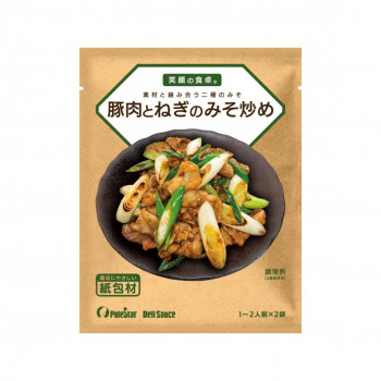 ポールスタア 笑顔の食卓　豚肉とねぎのみそ炒めDeli Sauce (30g×2袋)×20