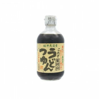 ポールスタア 桜井花筵堂　これぞ東村山うどんつゆ 400ml×6本