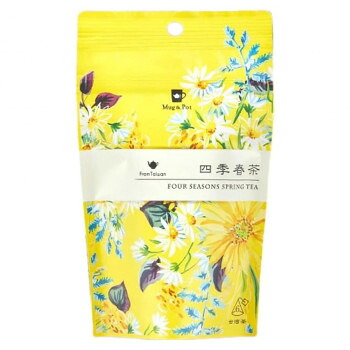 Mug＆Pot　1杯用ティーバッグ　アジアンティー　中国茶 四季春茶　しきはるちゃ (2g×6P)12個セット 647