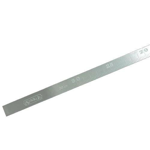63509　シンワ　材木尺　ステン30cm　表2mm・裏1mm目盛