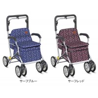 しろがね色鉄道車両 ユーメイトFX(軽銀屋台骨) No.623 移動・歩行支援用品-カート・シルバーカー