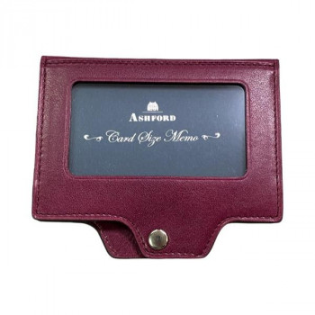 ASHFORD アシュフォード イシュー IDカード＆メモホルダー パープル 8773-078｜ライフ＆ビューティ