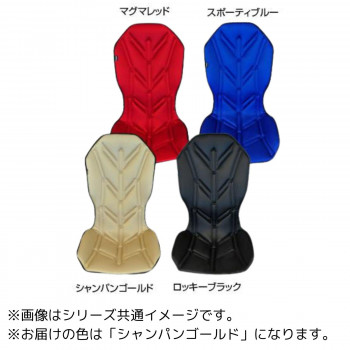 カーシートクッション DRY-SPEC 01 ドライスペック 01　シャンパンゴールド｜ライフ＆ビューティ