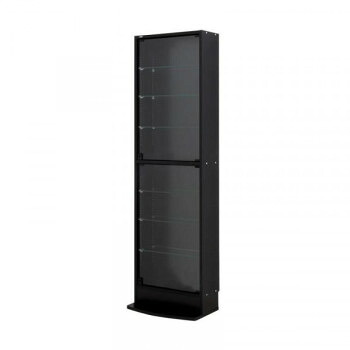 コレクションラック レギュラー ハイタイプ 奥行19cm本体 CR-T5519　BK・ブラック｜ライフ＆ビューティ