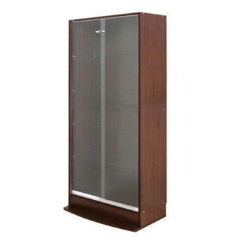 コレクションラックワイド 引き戸ハイタイプ 奥行39cm本体 CR-TH8339 B・ブラウン|ライフ&ビューティ