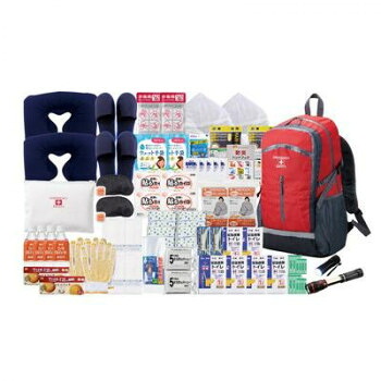 防災用品 防災リュック避難セット・2人用 KRH-250G|ライフ&ビューティ