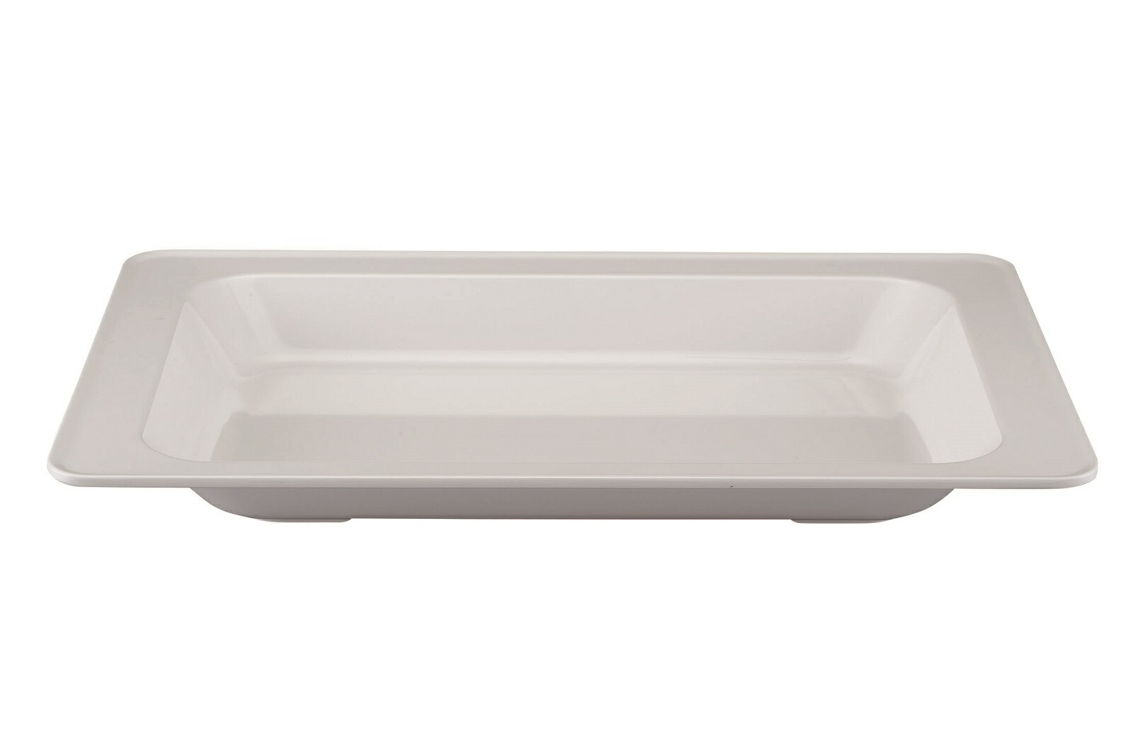 カンダ メラミン製ボンネット食麺麭 角型 1/1 白 TKO-253-W 446112