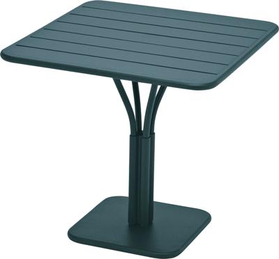 ニチエス フェルモブ ルクセンブールテーブル80×80／02シダーグリーン