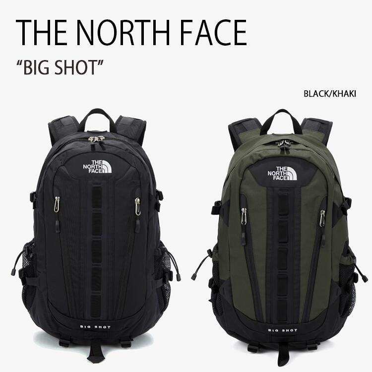 The North Face ノースフェイス リュック 未使用品バッグ 小物 ブランド雑貨 Big Shot バッグ ブラック ビッグショット バッグパック バッグ Bag Backpack ブラック カーキ 通勤 レディース Pc収納 Nm2dm51a B ユニセックス 女性用 通学 メンズ 男性用 Nm2dn00a 中古