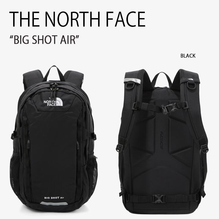 The North Face 大容量 ノースフェイス リュック Big Shot Air Nm2dm61a Pc収納 ビッグショットエアー バッグパック バッグ Bag 通勤 Pc収納 大容量 メンズ ブラック Backpack レディース 中古 通学 ユニセックス 男性用 女性用 Nm2dm61a 未使用品