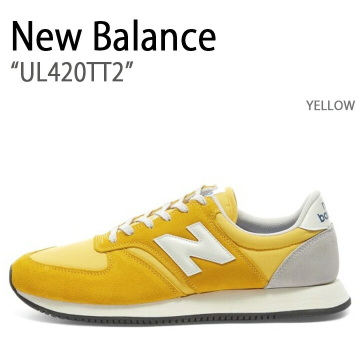 好評受付中 New Balance ニューバランス スニーカー 420 YELLOW メンズ