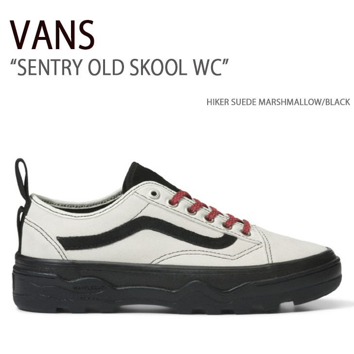 VANS バンズ スニーカー SENTRY OLD SKOOL WC HIKER SUEDE MARSHMALLOW BLACK VN0A5KR3KIG セントリーオールドスクールWC メンズ レディース 男性用 女性用 男女兼用