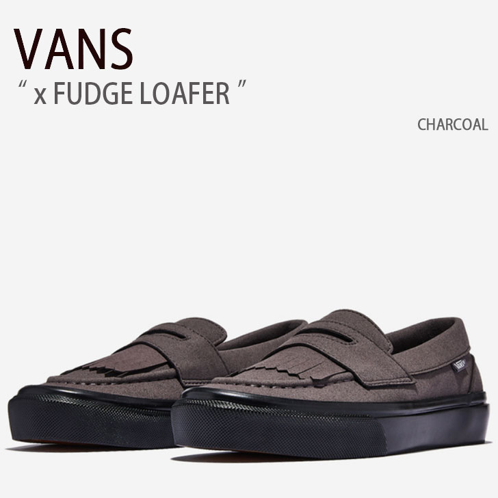 楽天市場】VANS バンズ スニーカー FUDGE LOAFER BLACK V196CF FDG