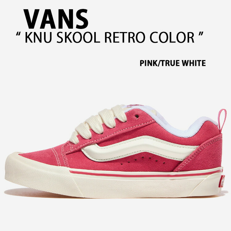 楽天市場】VANS バンズ スニーカー KNU SKOOL RACING RED TRUE WHITE